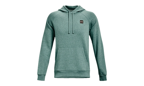 Rival Fleece Hoodie "Retro Teal Light Heather / Onyx White" 1357092 391