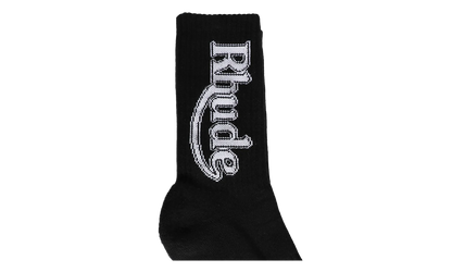 Vertical Race Track Sock "Black / White" RHFW25SO05750 3028