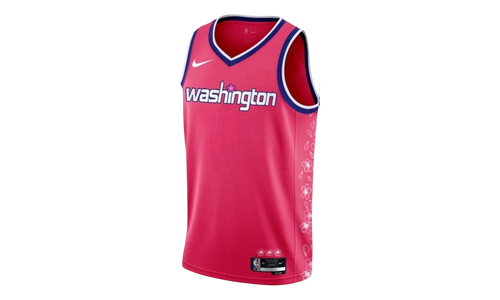NBA Washington Wizards Cherry Blossom City Jersey "Dynamic Pink" DO9647 682
