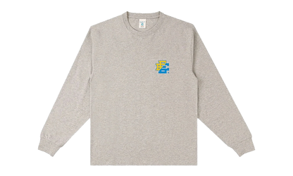 EE LONG SLEEVE T-SHIRT "SS24 - Gray/Yellow/Baby Blue" EE533
