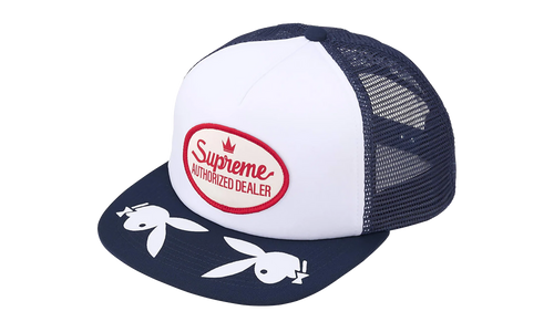 Playboy® Mesh Back 5-Panel "SS26 - Navy" SU27108