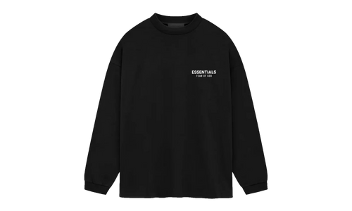 Jersey Long-Sleeve Sweatshirt "Black" 125HO244370F