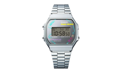 Pac-MAN Vintage Watch "Silver" A168WEPC 7A