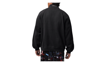 Air Jordan Flight Graphic Fleece Quarter Zip "Black / Sail" IF1816 010