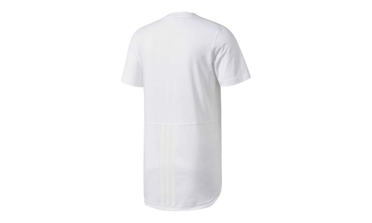 Essentials Droptail 3-Stripe T-Shirt "White" BQ1548