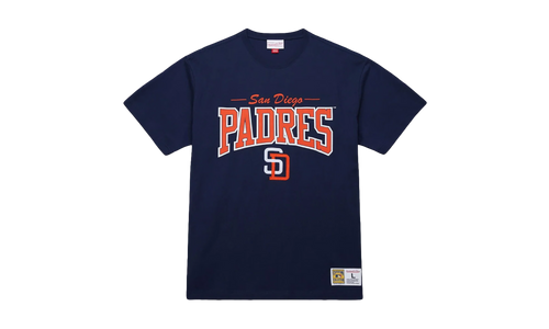 Throw It Back Vintage Logo Short Sleeve T-Shirt "San Diego Padres - Navy" FC9297 SDPNAVY