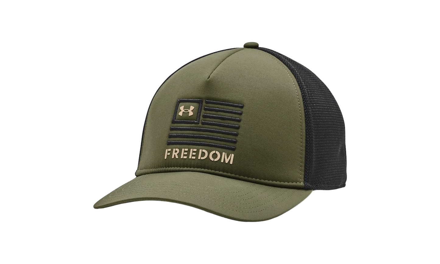 Freedom Trucker Cap "Marine OD Green / Black / Desert Sand" 1351640 391