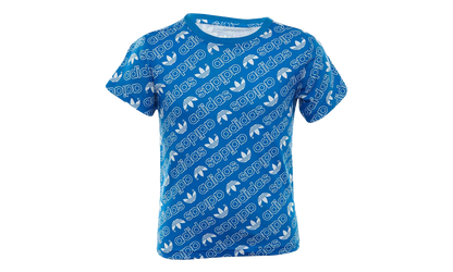 Trefoil Monogram Tee TD "Blue" DN8158