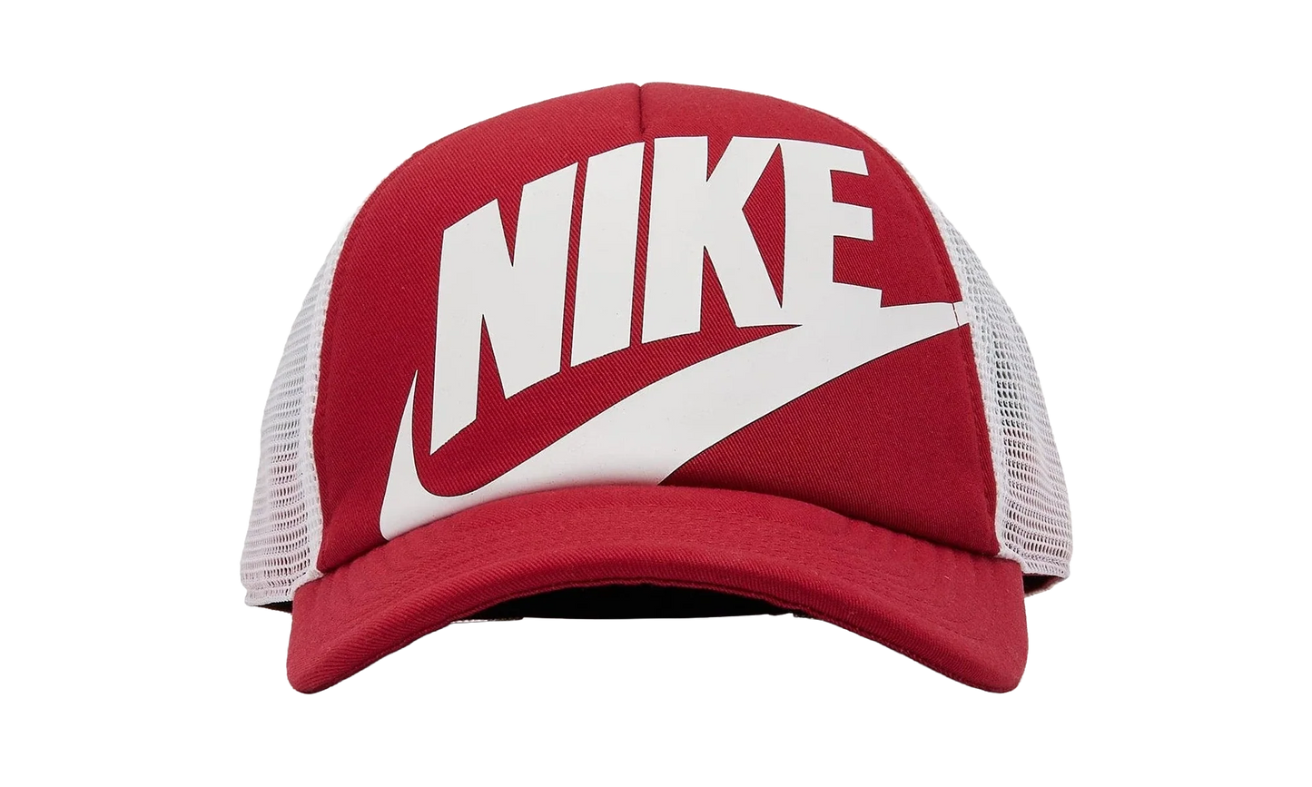 RISE CAP OVERSIZED FUTURA TRUCKER "Gym Red / White" HV8699 687