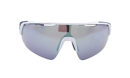 Changeup Sunglasses "Gray Mirror - Shiny White / Navy" S8600107 069