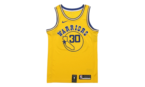 NBA GS Warriors Classic Edition Swingman Jersey Steph Curry GS "Yellow" 9Z2B7B1AW CURRY