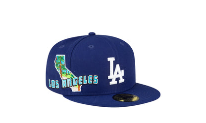 LA Dodgers Stateview 59FIFTY Fitted Cap "Blue" 60296525