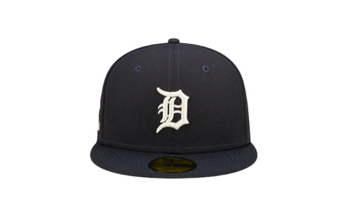 59Fifty MLB Detroit Tigers Pop Sweat Fitted Hat "Navy" 60243521