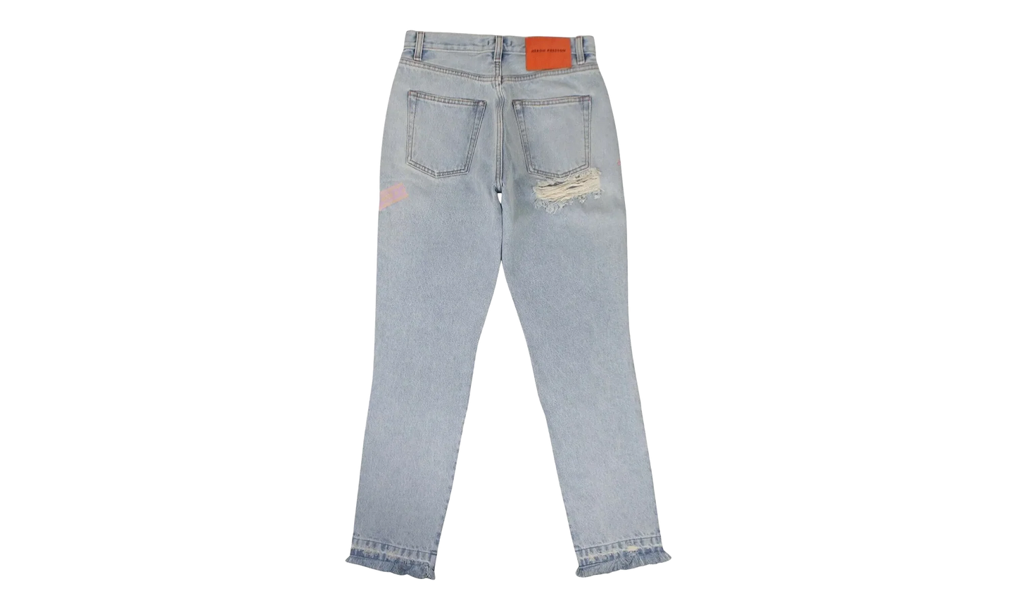 Cotton Slim Denim Pants "Light Blue" HWYA002R196410353127