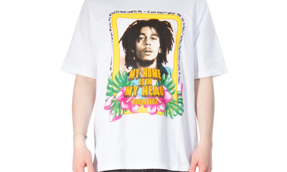 Bob Marley Skater T-Shirt "White" S71GD1270S22427100