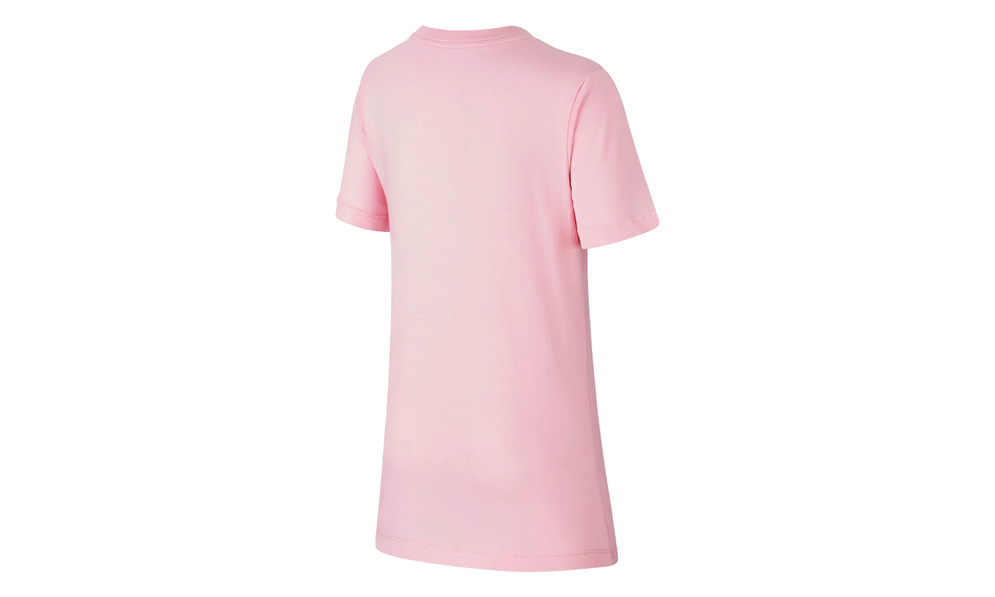 Sportswear Triple Swoosh Tee GS "Pink / White" CU4572 654