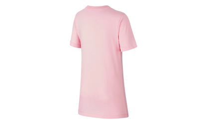 Sportswear Triple Swoosh Tee GS "Pink / White" CU4572 654
