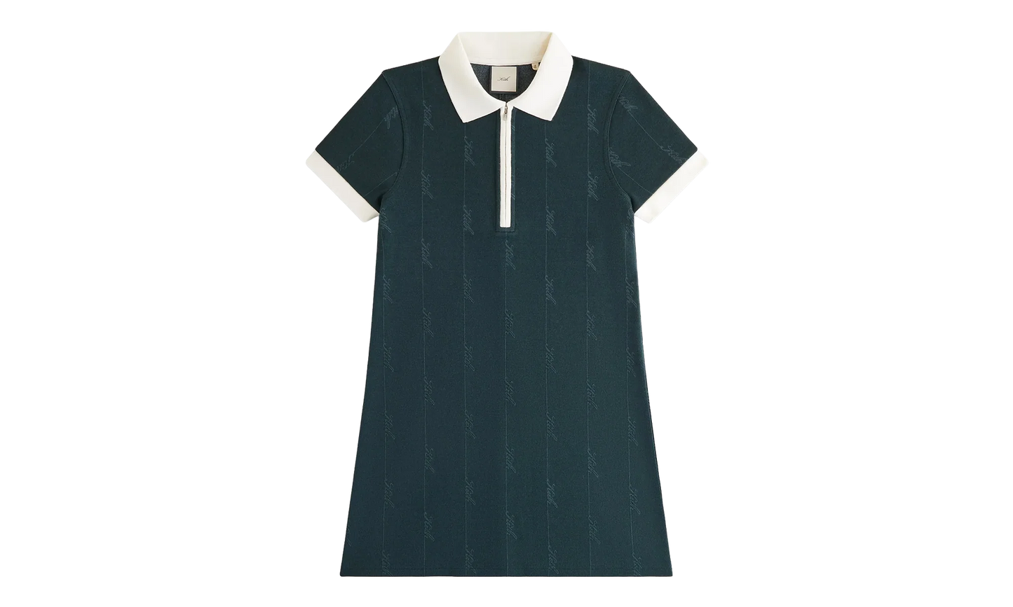 Taylen Pique Logo Knit Dress "Stadium" KITH51