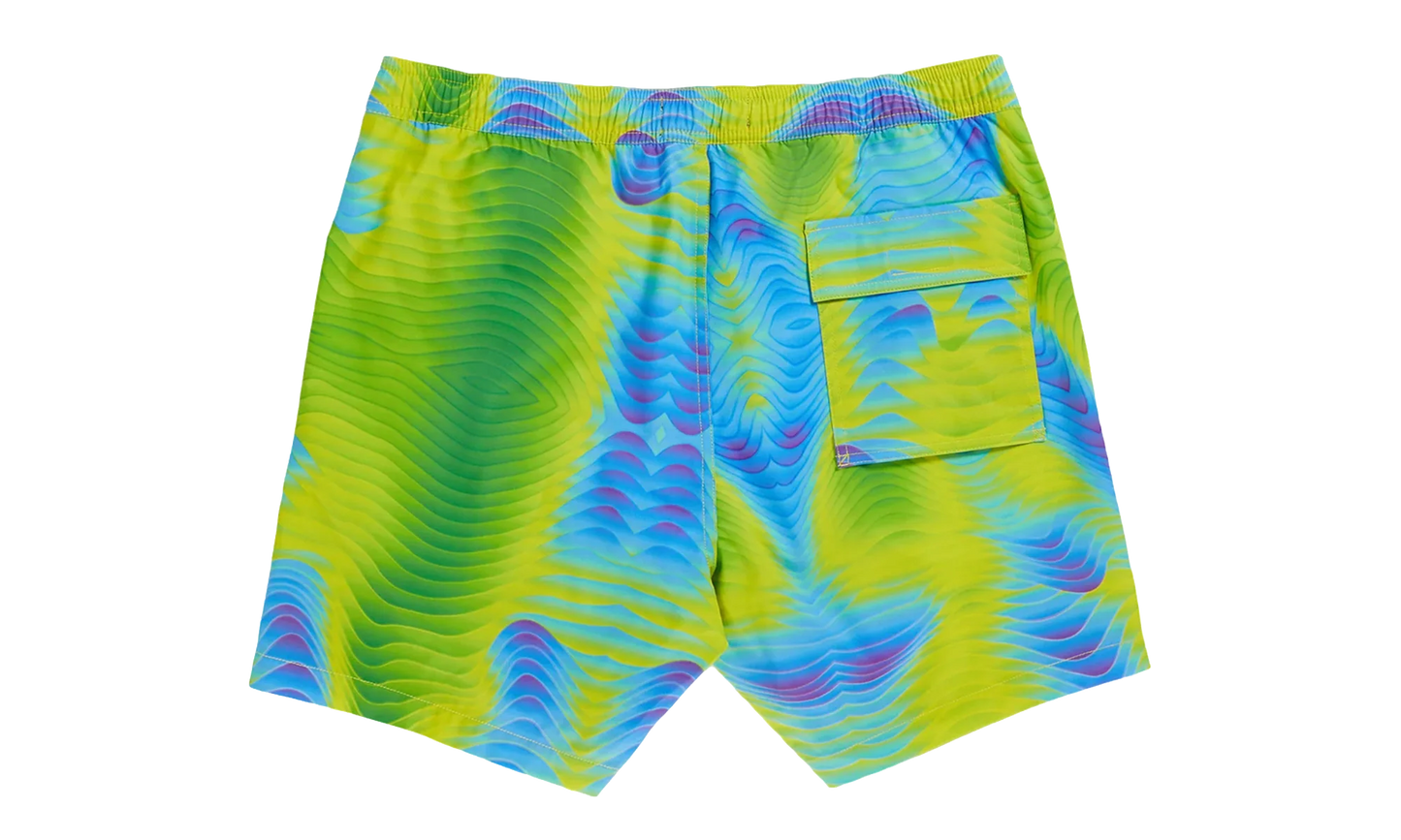 Men's Montgomery All Over Print Swim Trunks Banana "Multi (Rainbow)" B6W910Y1PO BNA