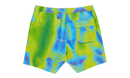 Men's Montgomery All Over Print Swim Trunks Banana "Multi (Rainbow)" B6W910Y1PO BNA