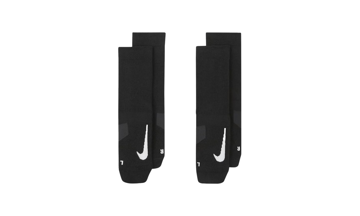 Multiplier Crew Socks (2 Pairs) "Black / White" SX7557 010