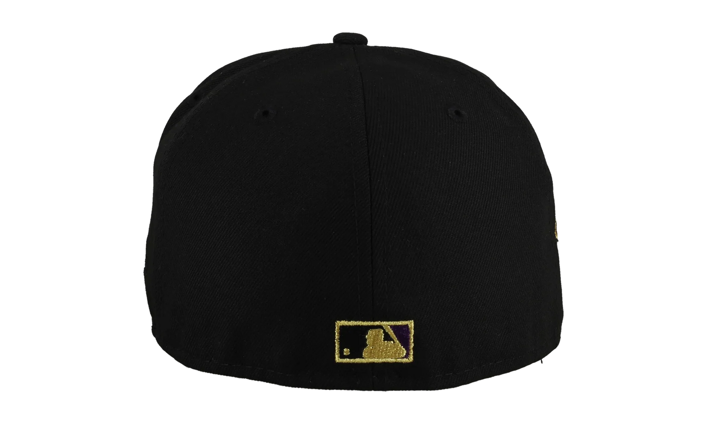 59FIFTY Florida Marlins 10th Anniversary Fitted Hat "Black / Aqua" NE112
