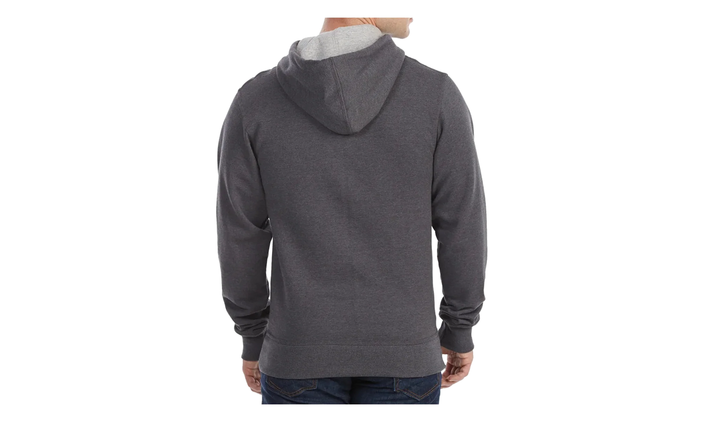 Powerblend Fleece Script Logo Hoodie "Charcoal" GF89H Y0679400C
