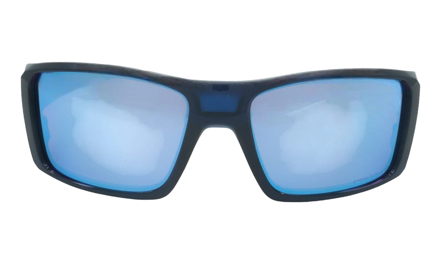 Heliostat Polarized Sunglasses "Transparent Poseidon / Deep Water" OO9231 14