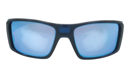 Heliostat Polarized Sunglasses "Transparent Poseidon / Deep Water" OO9231 14