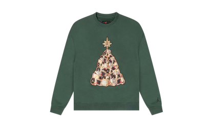 Jordan Brooklyn Fleece Crew-neck Sweatshirt "Midnight Green / Black" HV1874 316