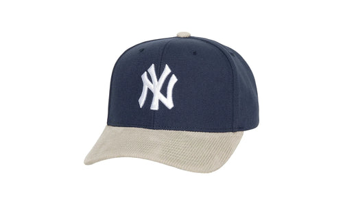 MLB Cord Pro Snapback Cap "New York Yankees - Navy Blue" HP7961 NYYNAVY