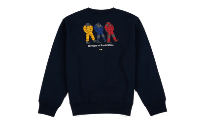 TNF Celebration Relaxed Crewneck Sweatshirt "Summit Navy" NF0A8GAT8K2