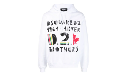 D2 Brothers Hoodie "White" S71GU0574S25551100