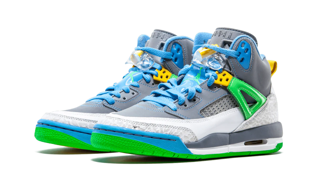 Jordan Spizike GS "STLTH / PSN GRN-UNVRSTY BL-BLT" 317321 056