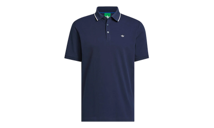 Originals Twistknit Trefoil Polo Shirt "Night Indigo / Chalk White" KB8622