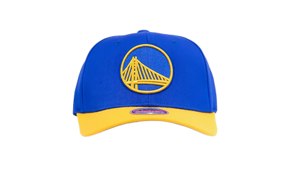 NBA Team 2 Tone 2.0 Stretch Snapback Cap "Golden State Warriors - Royal / Yellow" HHSS3265 GSWYYPPPRYYW