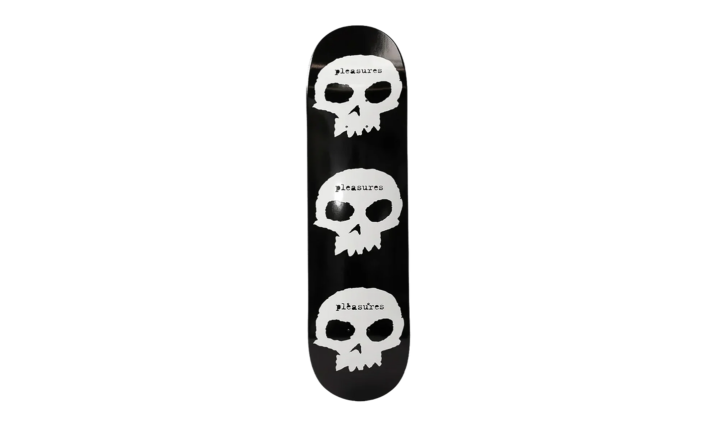Skulls Skate Deck "Black" P26SPZ019 BLK