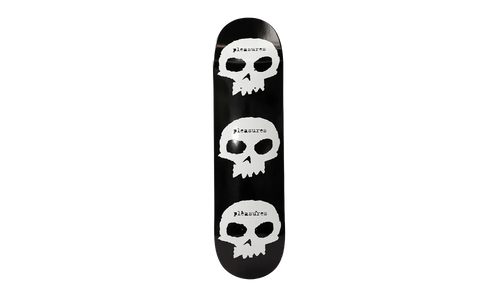 Skulls Skate Deck "Black" P26SPZ019 BLK
