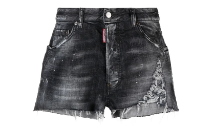 Raw Cut Baggy Shorts WMNS "Black" S75MU0440S30357900
