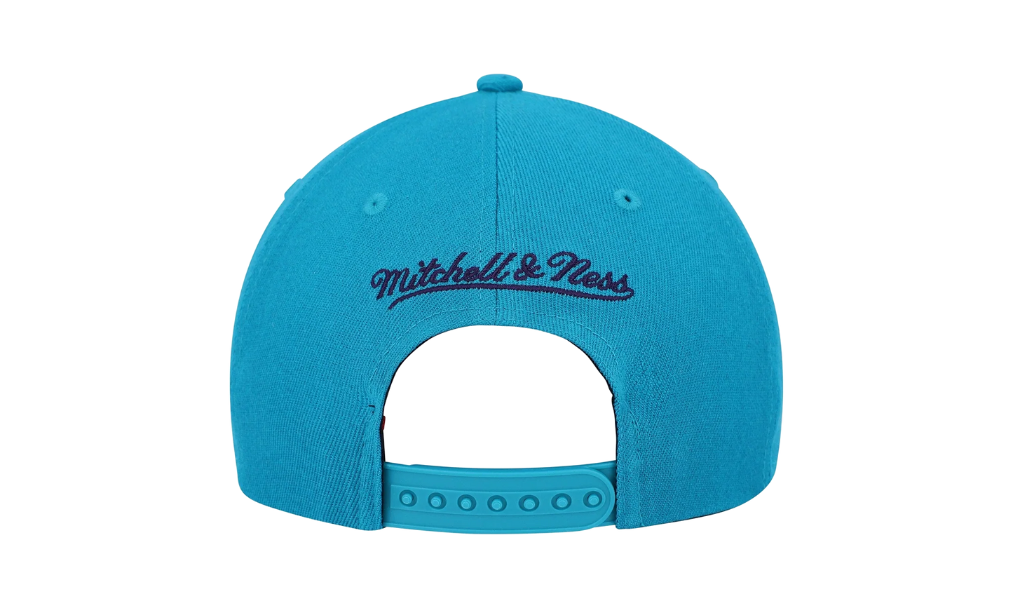 NBA Team 2 Tone 2.0 Stretch Snapback Cap "Charlotte Hornets - Teal / Purple" HHSS3265 CHOYYPPPTLPR