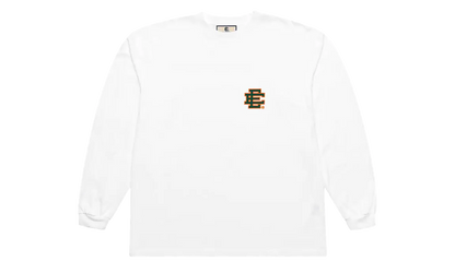 EE LONG SLEEVE T-SHIRT "White/Green/Orange" EE645