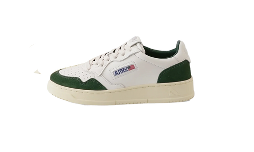 Medalist Leather Low WMNS "White Bottle Green" AULW GS42