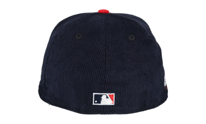59FIFTY Jackie Robinson Act Accordingly Collection Ebbets Field Patch Fitted Hat "Navy / Red" NE135