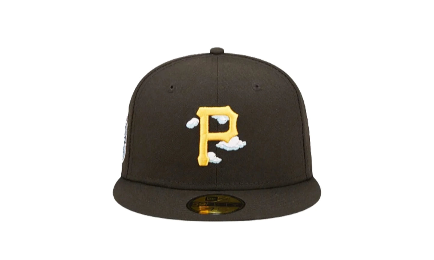59Fifty MLB Pittsburgh Pirates Comic Cloud Fitted Hat "Black" 60243859
