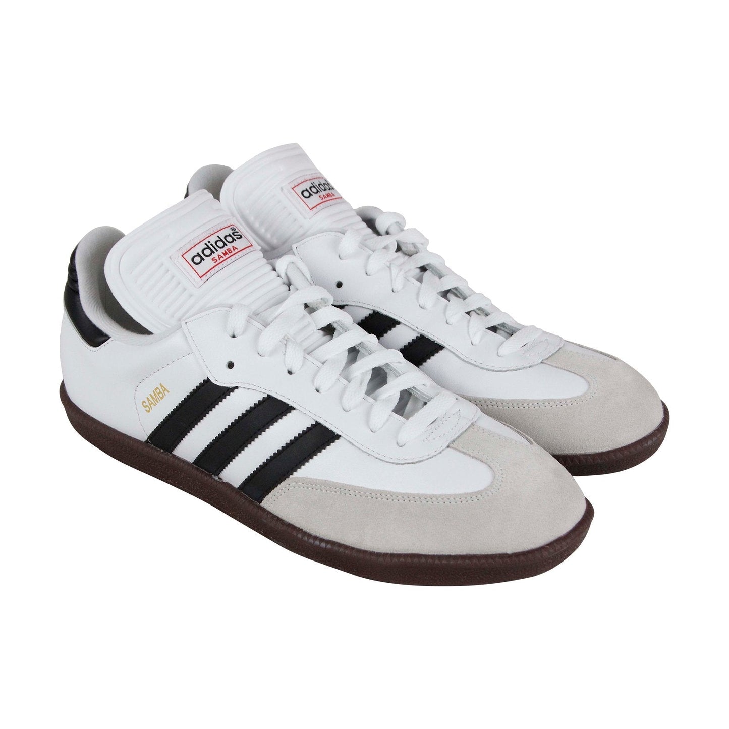 Samba Classic 772109 Mens White Suede Lace Up Lifestyle Sneakers Shoes