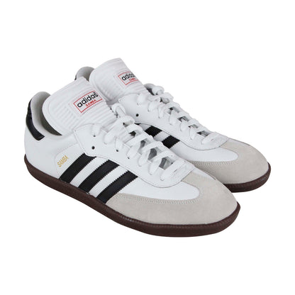 Samba Classic 772109 Mens White Suede Lace Up Lifestyle Sneakers Shoes