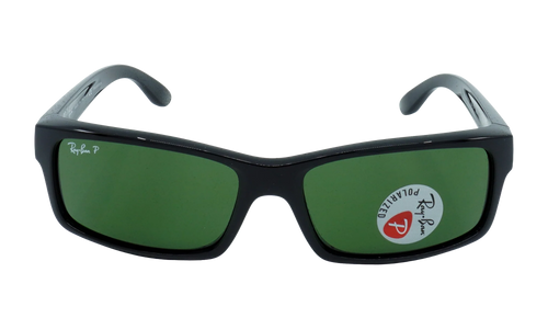 Rectangular Polarized Sunglasses "Black" RB4151-601-2P_59