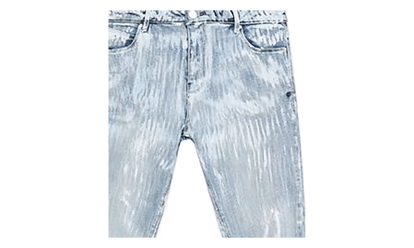 Bryant Lost Frequencies Washed Slim-Fit Jeans "Light Blue" MLFQD1068 B1205AQDRZ