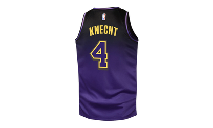 NBA LOS ANGELES LAKERS SWINGMAN JERSEY GS "4 Dalton Knecht - Purple" 9Z2B7BU8W24 KNECHT