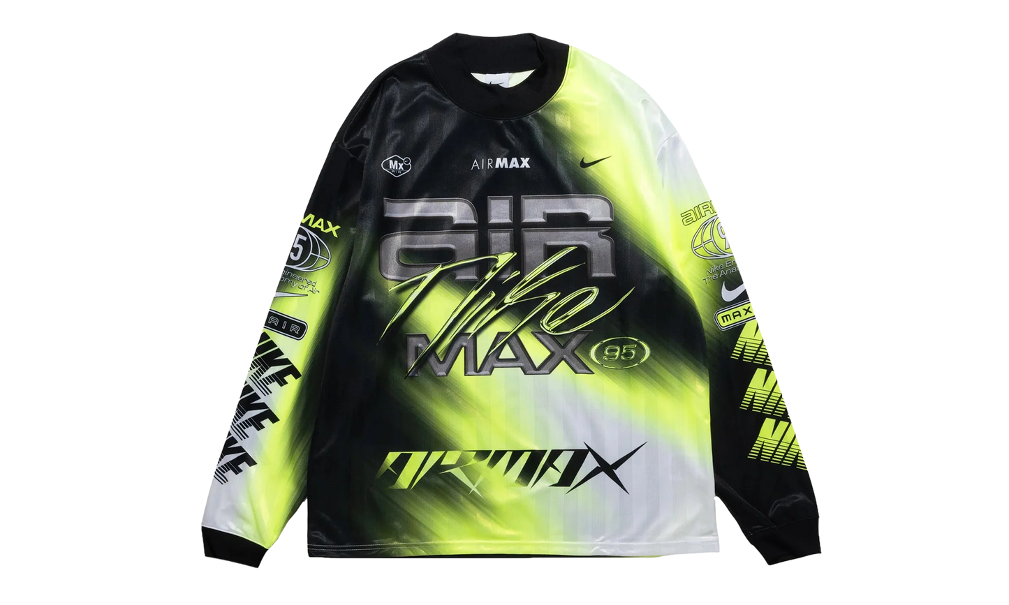 Dri-FIT Long-Sleeve Soccer Jersey "Volt/Black/White" IQ1015 702
